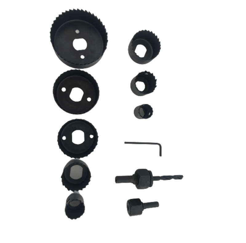 11 Piece Hole Saw Kit set