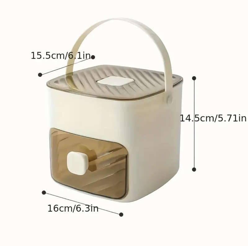 Easy Press Double Layer Ice Cube Maker Box