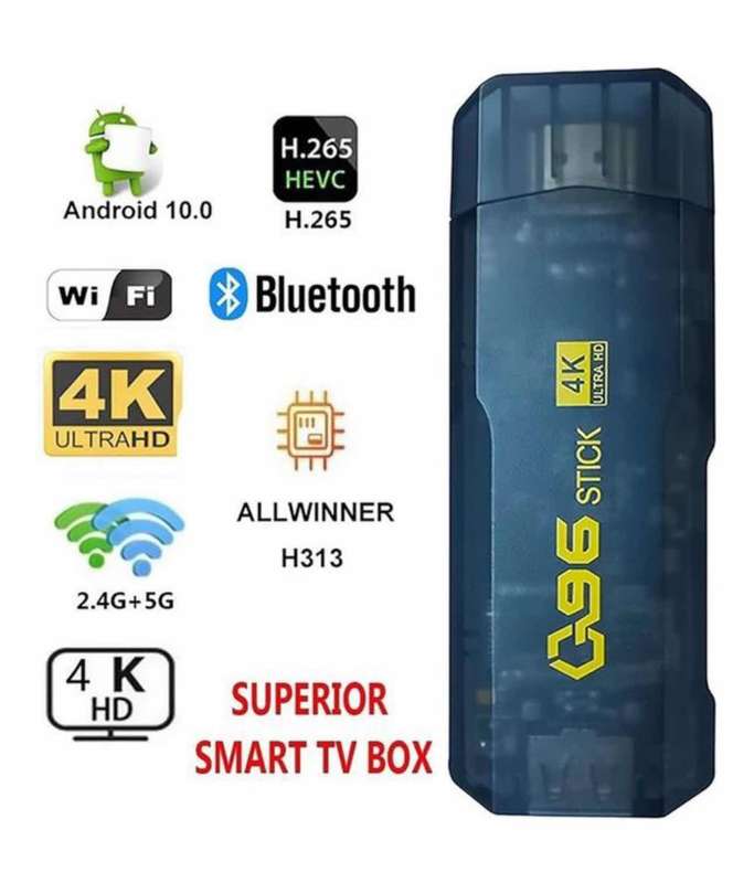 Q96 Stick Dongle Smart TV Box 8GB+128GB TV Stick Android