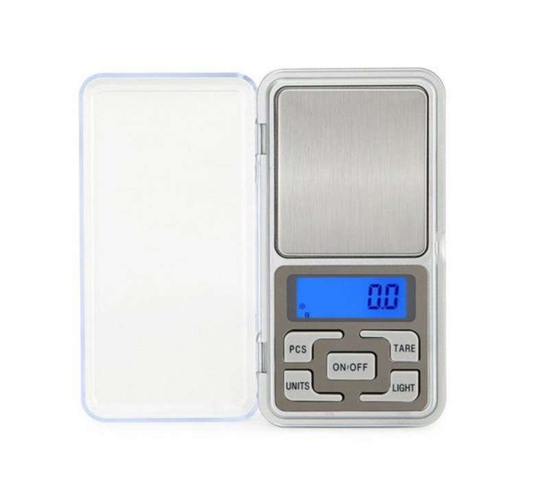 Pocket Size Kitchen or Jewellery Scale - 200g/0.01g - Silver