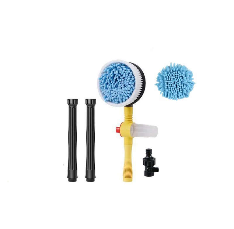 360 Rotating Car Wash Brush With Long Handle SET