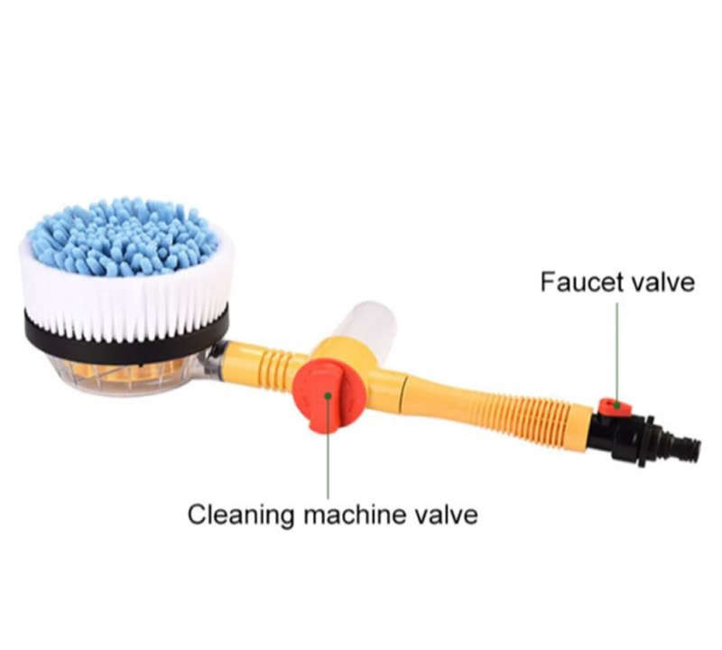 360 Rotating Car Wash Brush With Long Handle SET