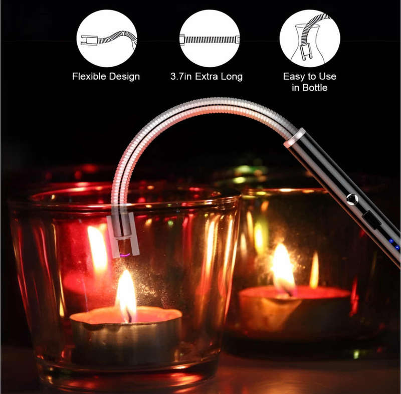 USB Rechargeable Plasma Lighter - Flameless and Windproof