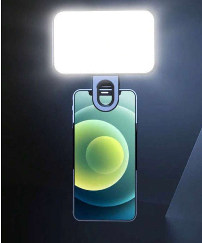 Portable Mini Clip-on Fill Light | 3-Mode LED light for Phone & Computer