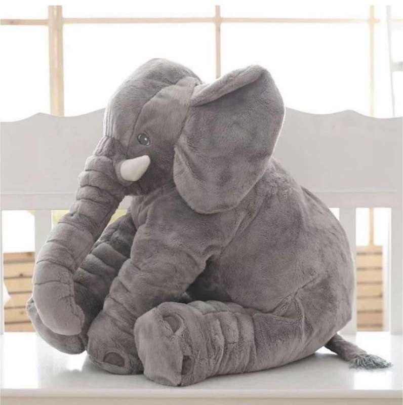 Elephant Stuffed Toy Soft Plush Pillow 60CM