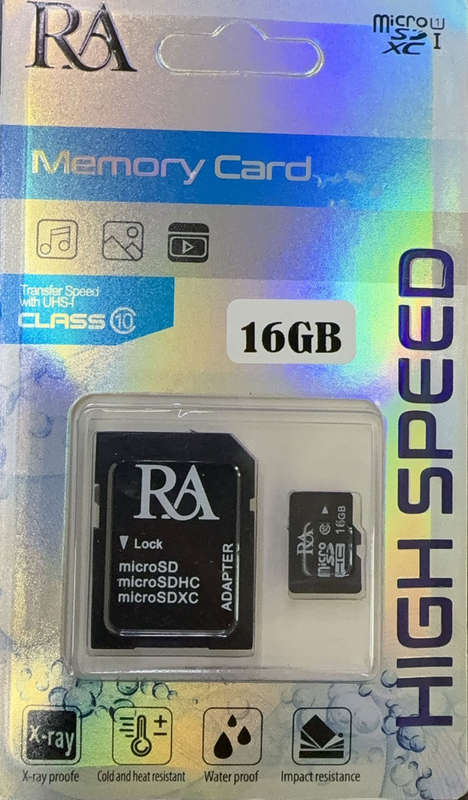 16GB SD Memory Card - Black