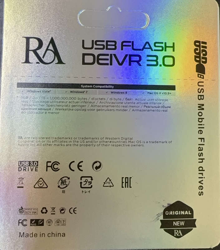 8GB Flash Drive Usb 3.0