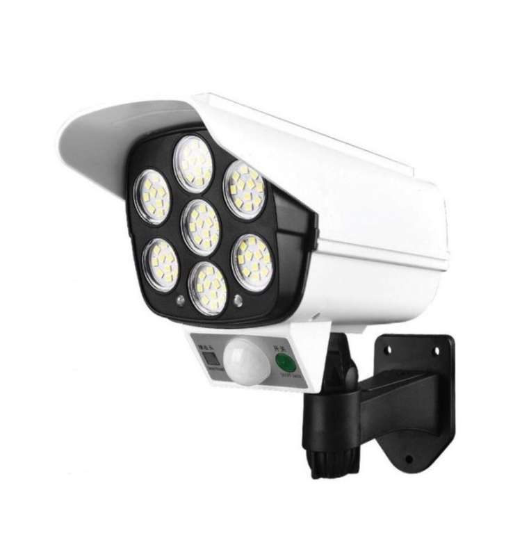 Solar-Powered Motion Sensor Spotlight - LED Security Waterproof Flood Light