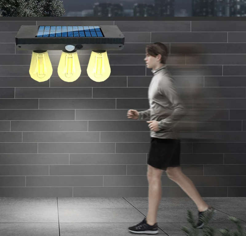 Solar Outdoor Garden Light Tungsten Lamp LED Lighting