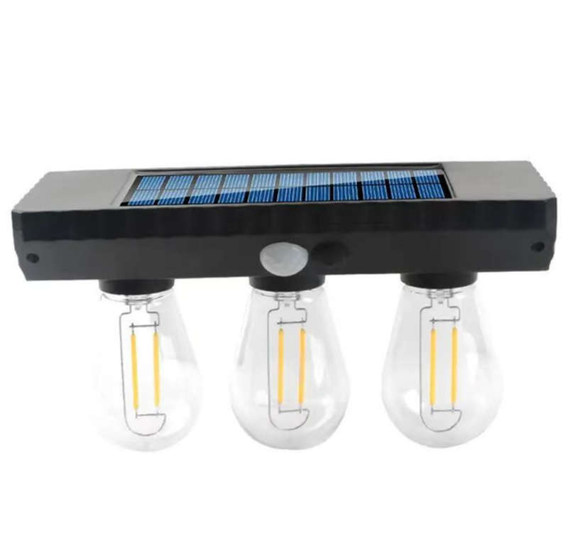 Solar Outdoor Garden Light Tungsten Lamp LED Lighting