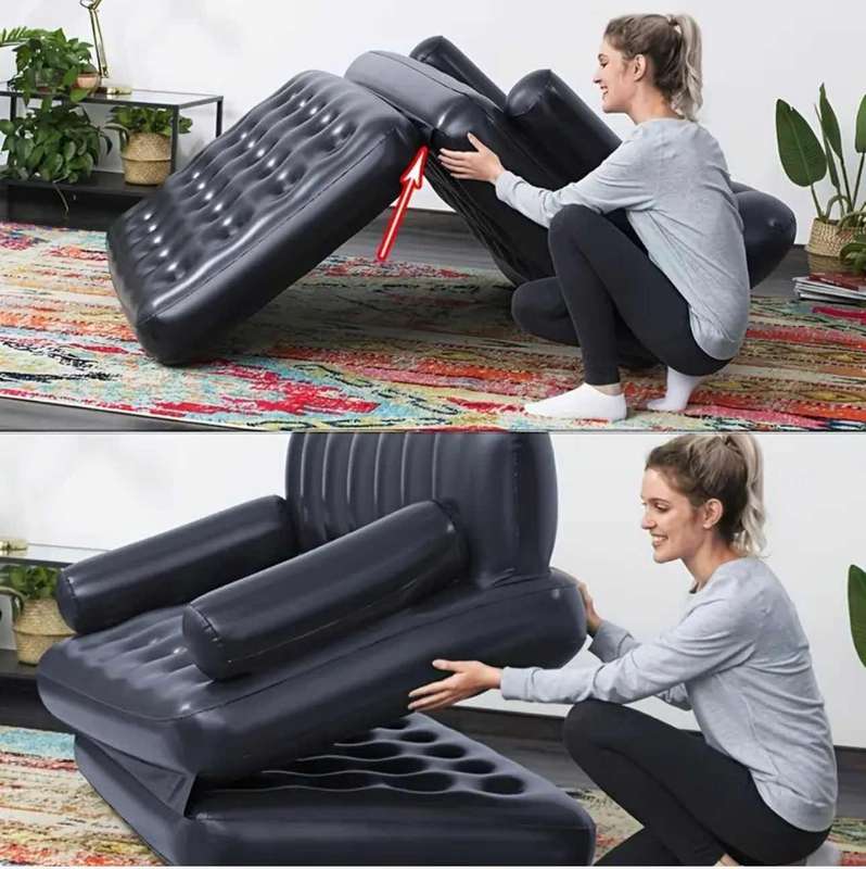 Five-in-One Inflatable Sofa Bed for 2 People