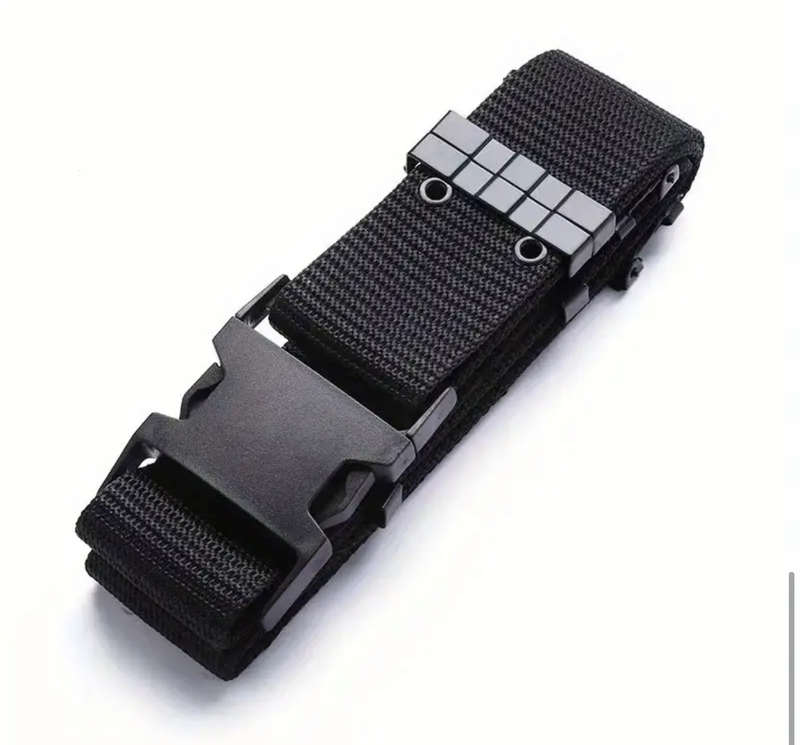 Men's Quick Release Heavy Duty Tactical Survival Waist Belt for Hunting