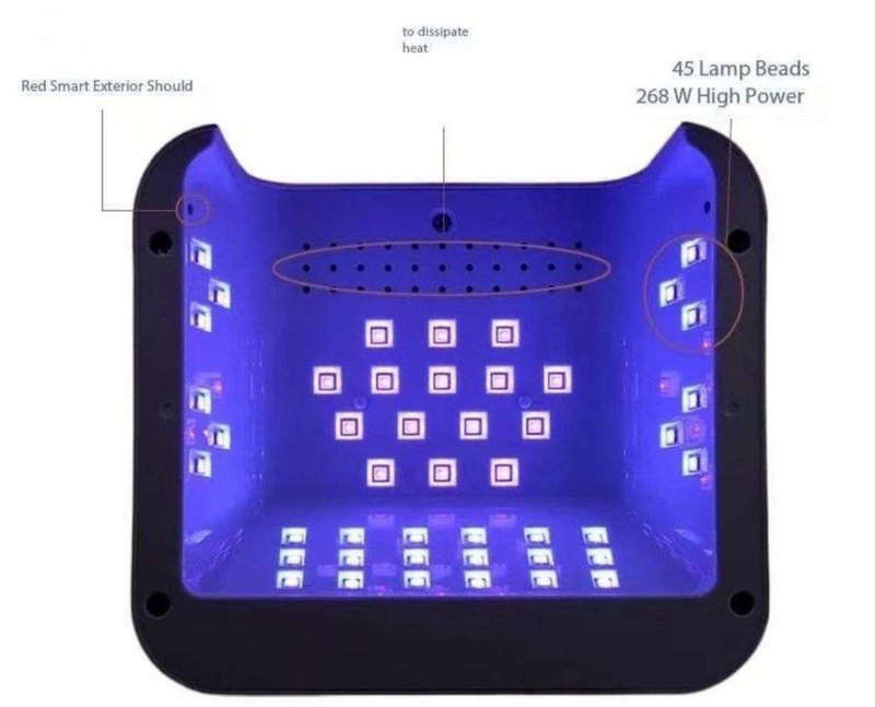 Professional Nail Lamp SUN L5 268W