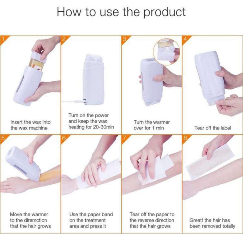 Double Depilatory Roll on Wax Warmer