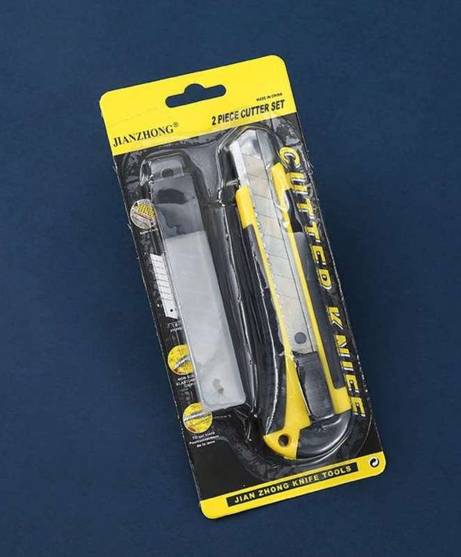 Plastic Handle Art Knife Tool Knife Large Art Paper Knife