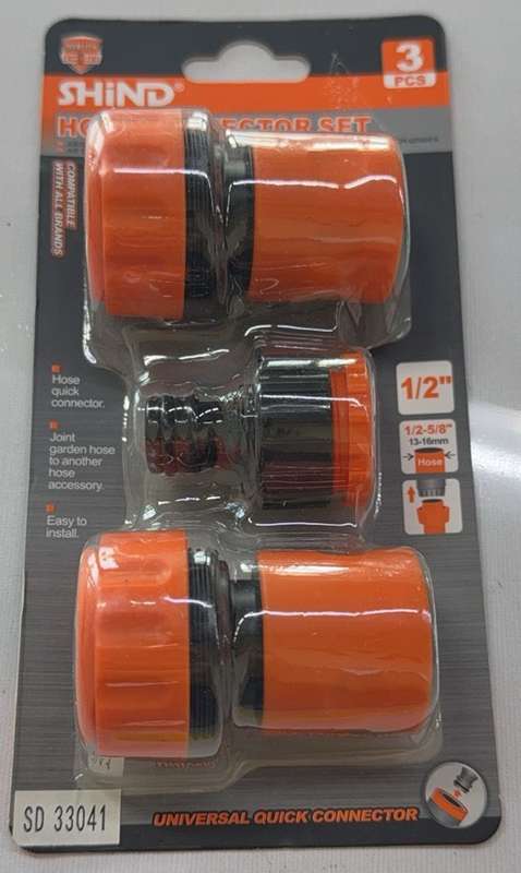 HOSE CONNECTOR SET 3PCS