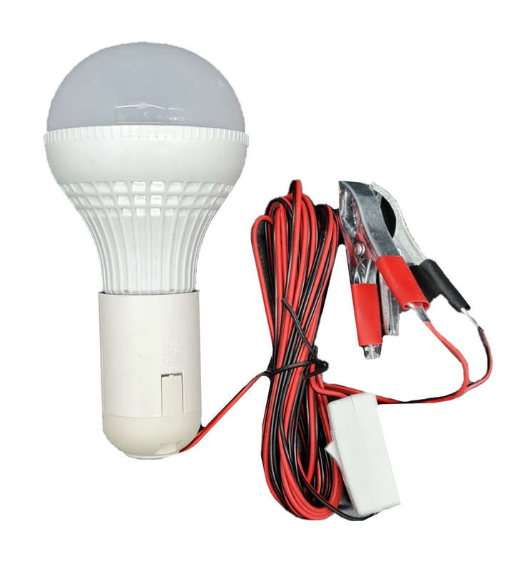 Portable 12V Camping & Fishing 5w LED Light With Switch