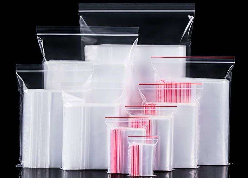 Zip Lock Bag 70*100mm  - 100 Pieces
