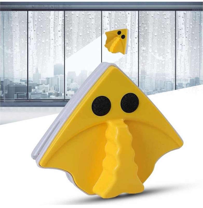 Double-Sided Yellow Glass Cleaner