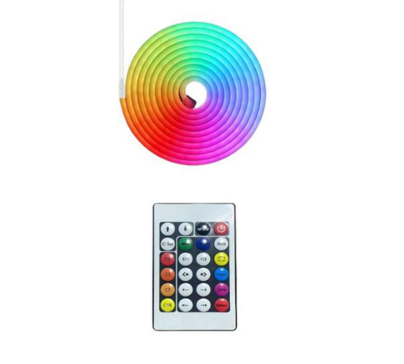 Flexible Neon Light Strip With IP65 Waterproof Rating (5M) - Multi Colour