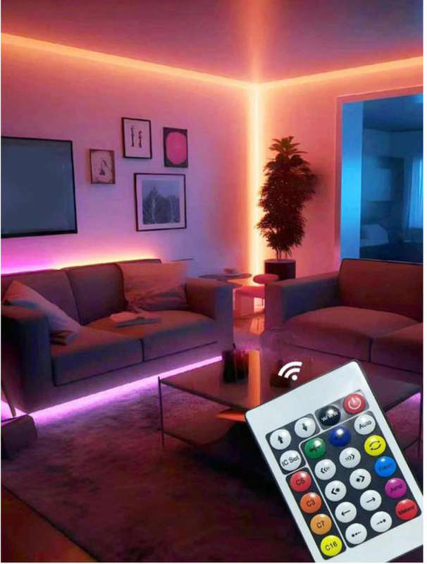 Flexible Neon Light Strip With IP65 Waterproof Rating (5M) - Multi Colour