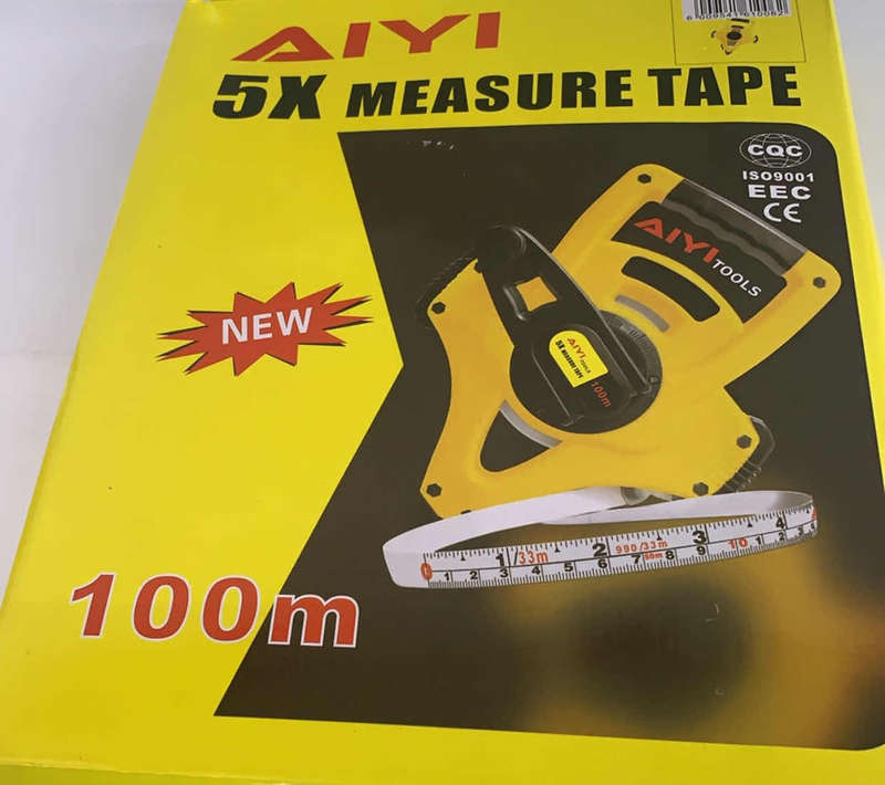 Tools Measuring Tape Fiberglass 100m