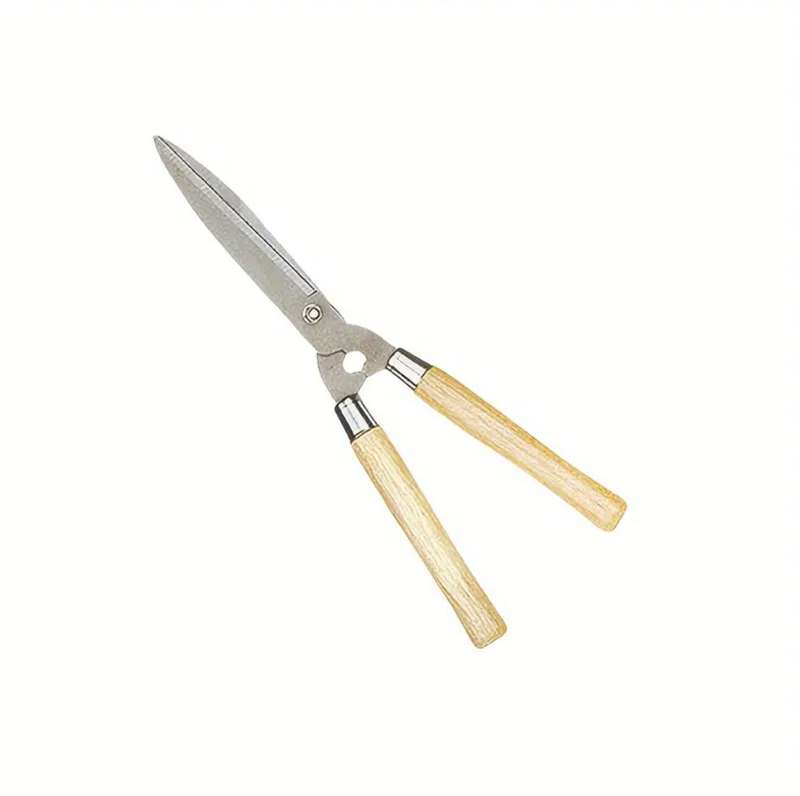 Wavy Blade - Hedge Shear - With Wooden Handle
