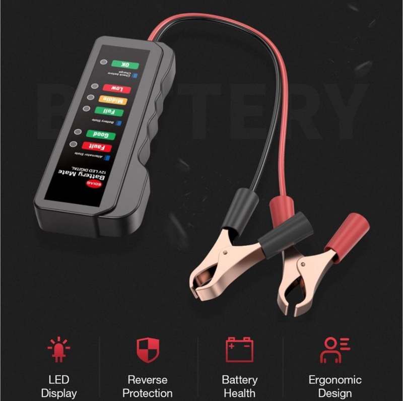 12V Automotive Battery Tester