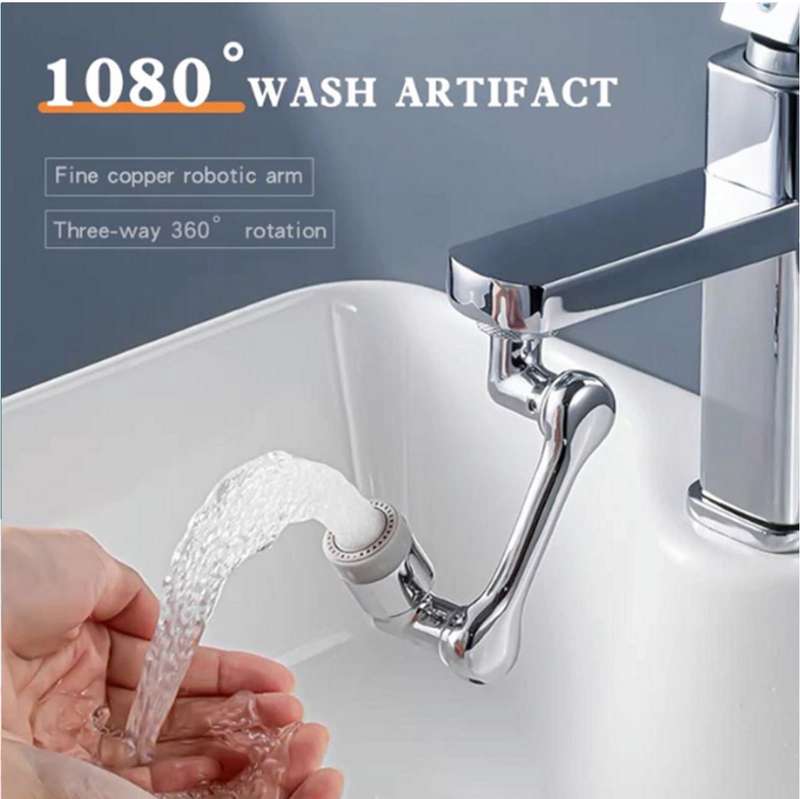 Universal Faucets with Splash Filter