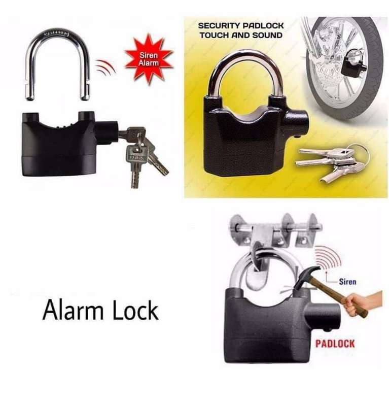 Alarm Security Pad Lock