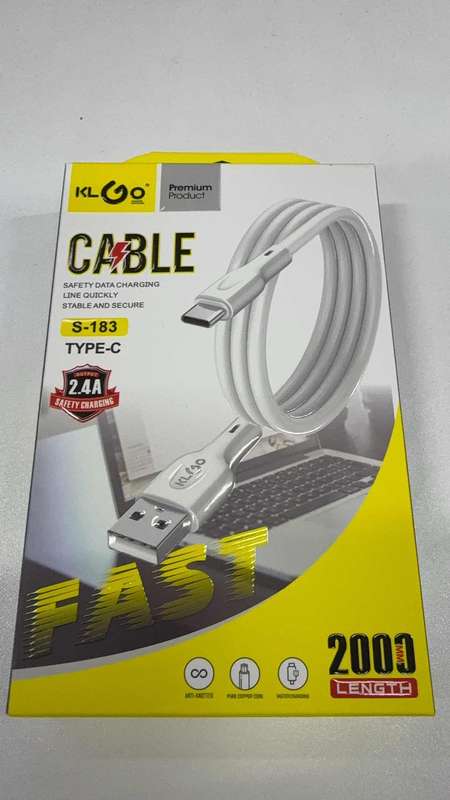 2M USB Type C Charging Cable & Data Cable for Type C