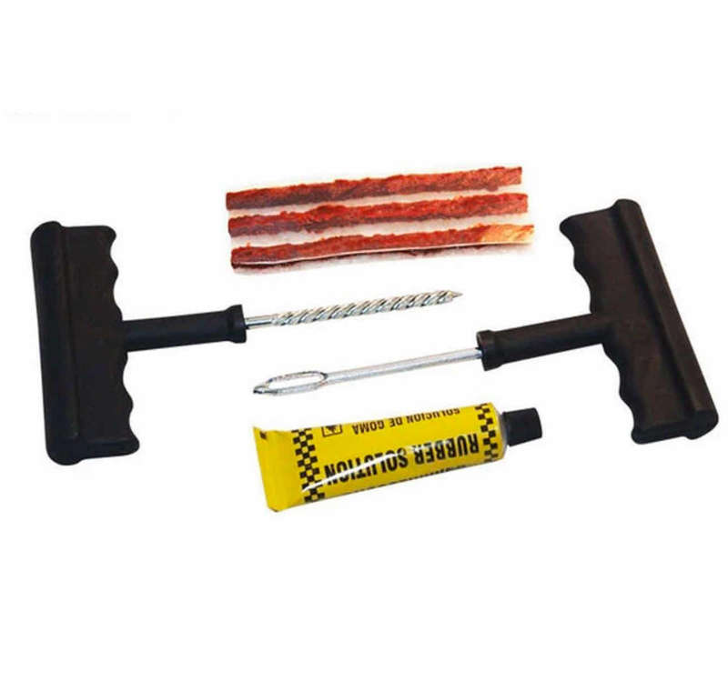 Car Tire Repair tools With Adhesive Seal Hand Tools Set Tubeless