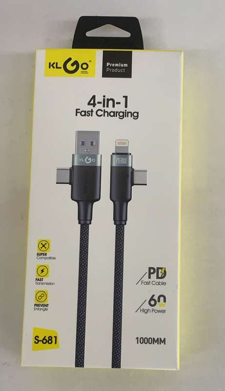 FAST CHARGING 4-IN-1