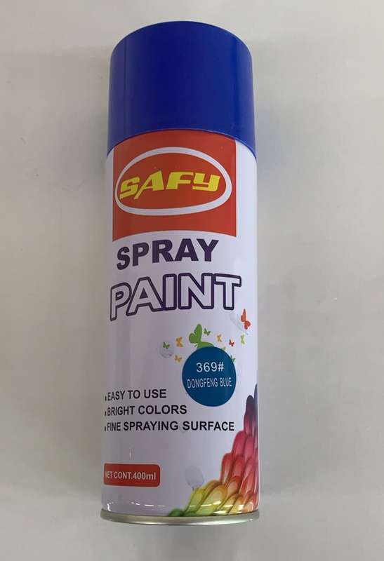 SAFY SPRAY PAINT 369# DONGFENG BLUE 400ML