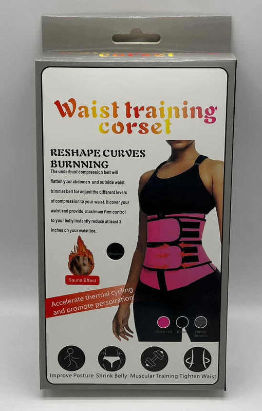 Corset Waist Trimmer - High Compression With A Zipper