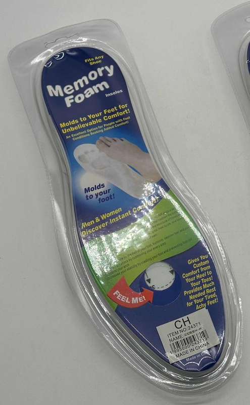 Anti-Arthritis Memory Foam Insoles (2 Insoles)