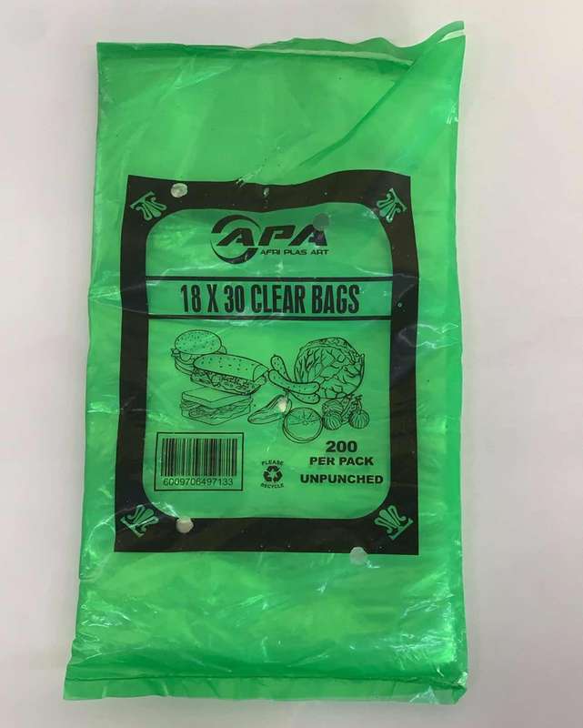 18X30 CLEAR BAGS