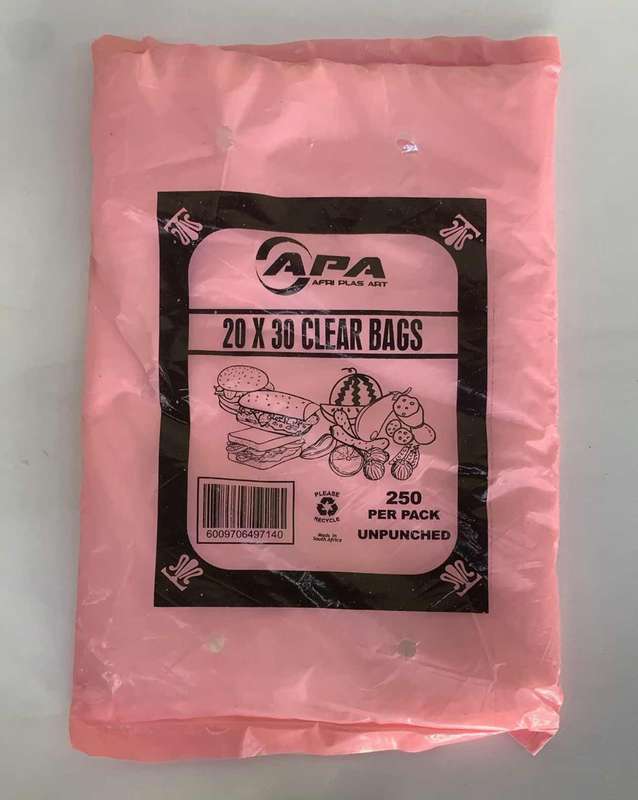 20X30 CLEAR BAGS