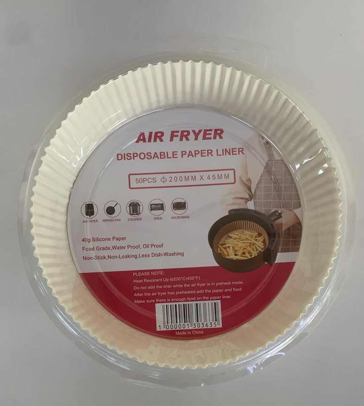 AIR FRYER DISPOSABLE PAPER LINER 50PCS