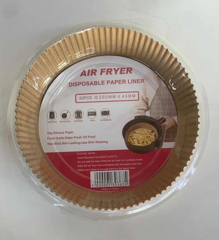 AIR FRYER DISPOSABLE PAPER LINER 50PCS