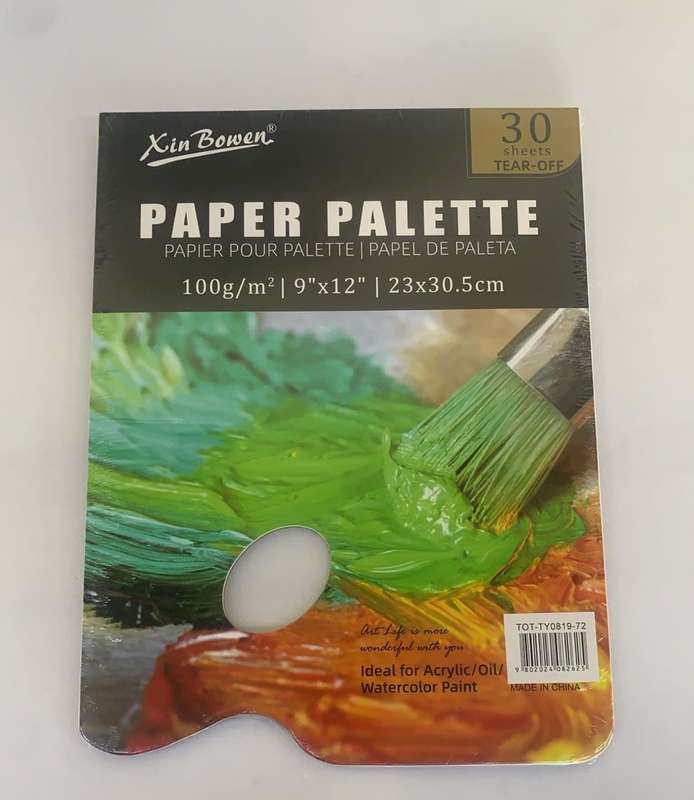PAPER PALETTE 23X30.5CM / st