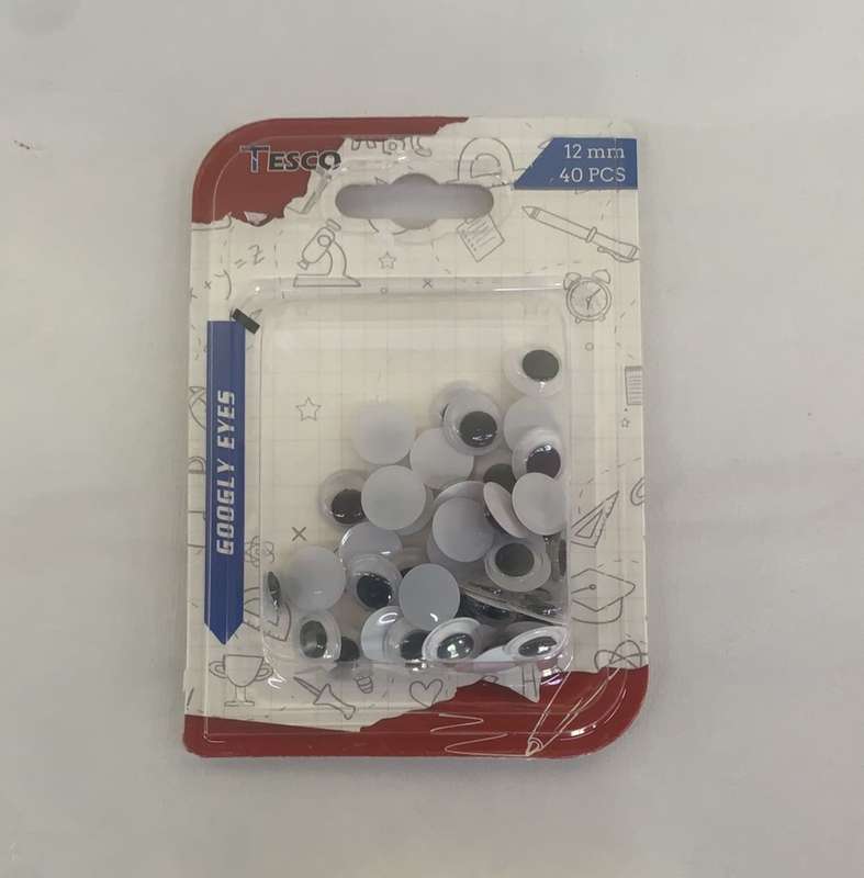 GOOGLY EYES 12MM 40PCS