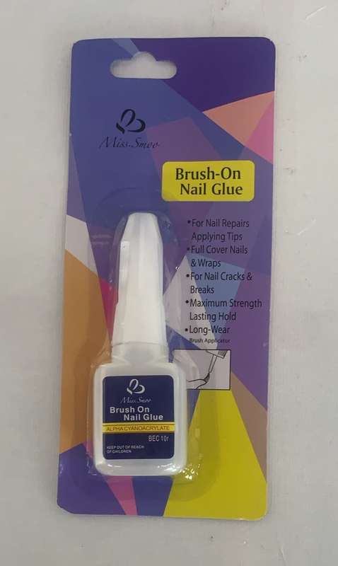 BRUSH-ON NAIL GLUE