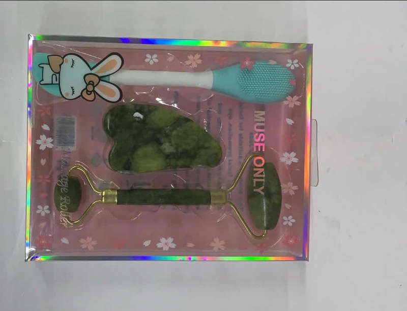 Jade Face Massage Roller SET