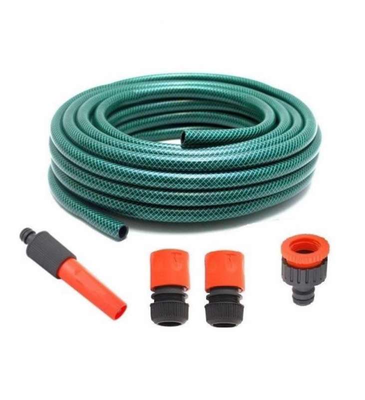 50m Garden Hose Pipe Set