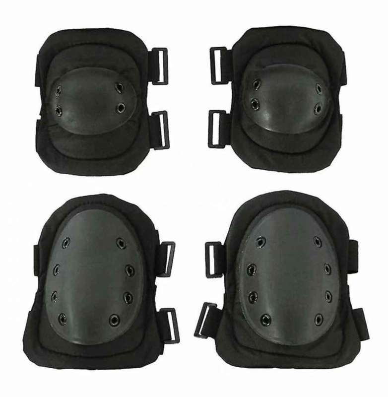 Outdoor Safety Tactical Knee and Elbow Pad Set Set
