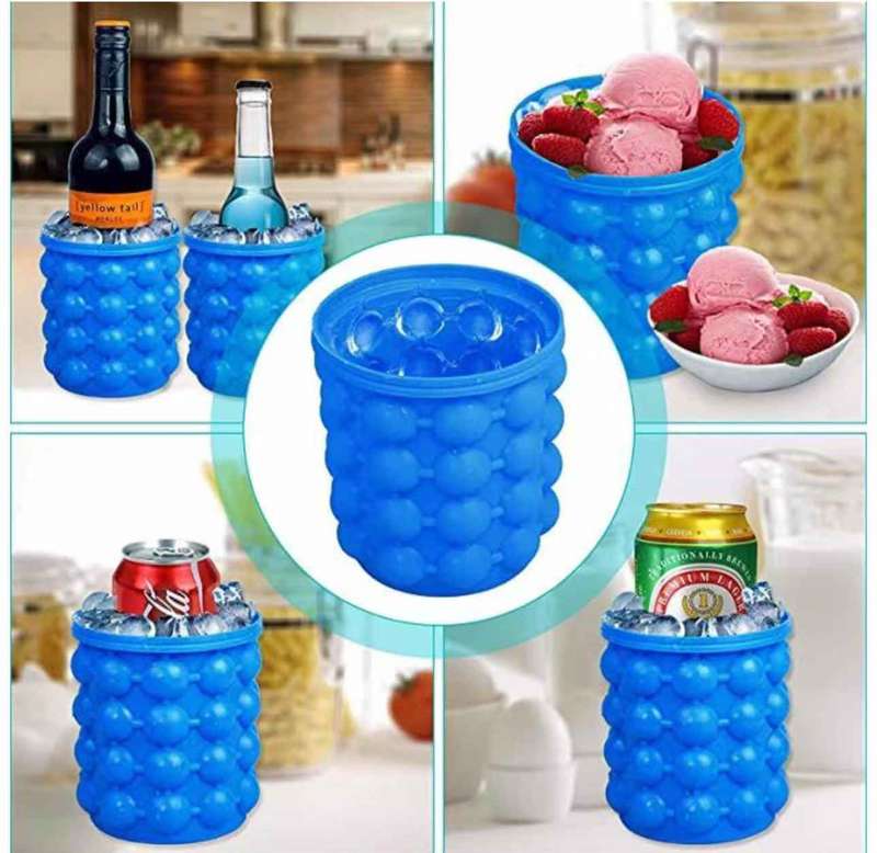 Multifunctional Portable Silicone Ice Cube Maker