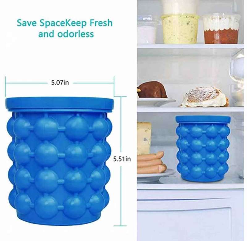 Multifunctional Portable Silicone Ice Cube Maker