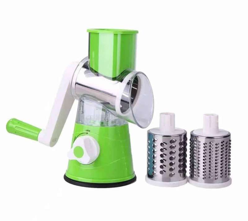 Tabletop Drum Grater - Green