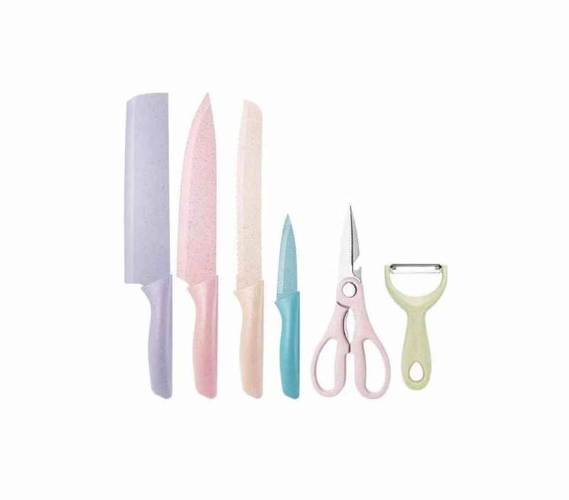 6pc Stainless Steel Kitchen Knife Set